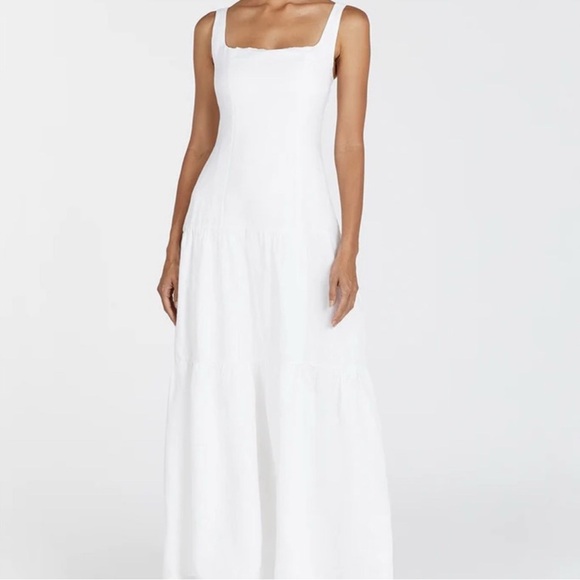 Dissh Shannon Linen Midi Dress. - Picture 4 of 6